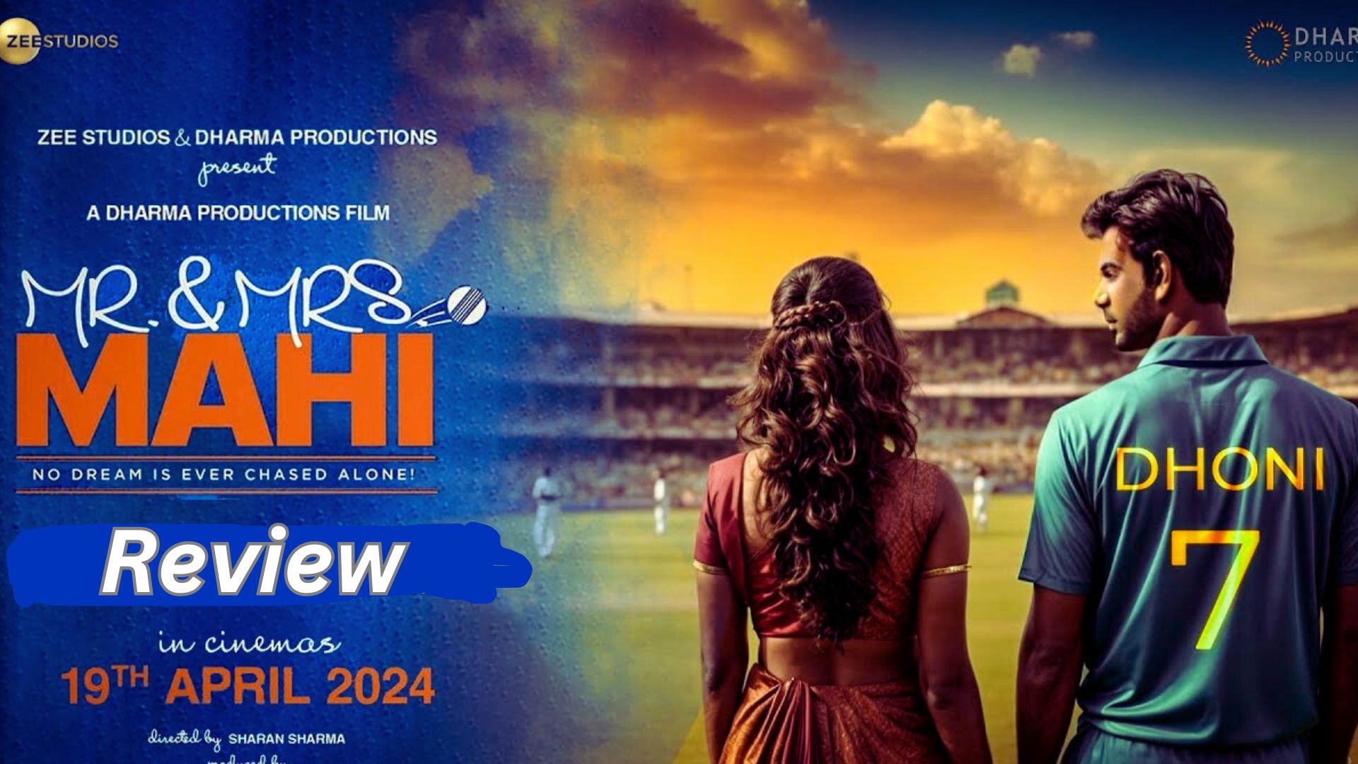 Mr & Mrs Mahi Review