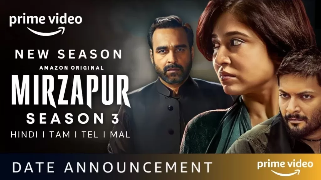 Mirzapur Season 3 release date